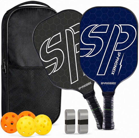 SPP Carbon Fiber Pickleball Racket Set