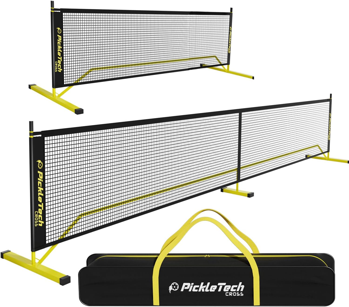 Portable 2-in-1 Pickleball Net System